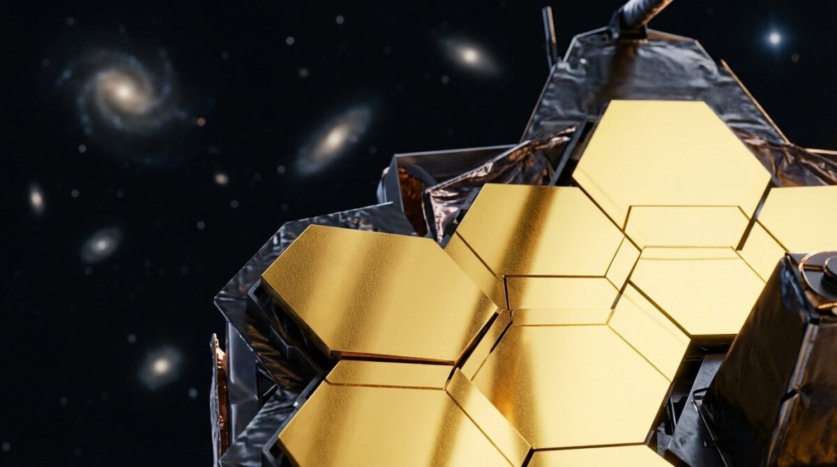 ontdek hoe de James Webb telescoop mogelijk de eerste reuzensterren uit het vroege heelal heeft waargenomen en hun connectie met supermassieve zwarte gaten