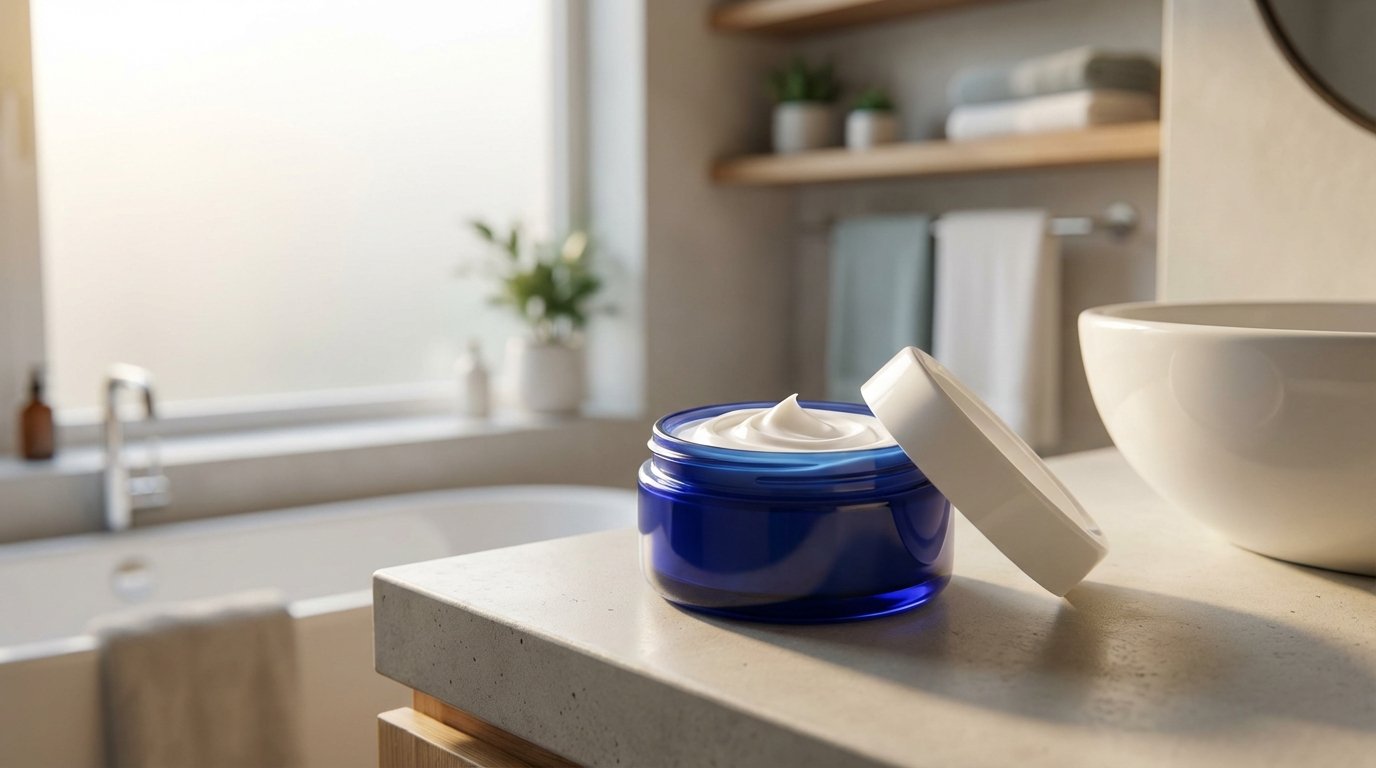 hier is wat er gebeurde toen ik nivea blauwe crème een week lang op mijn gezicht testte en de resultaten waren verbluffend