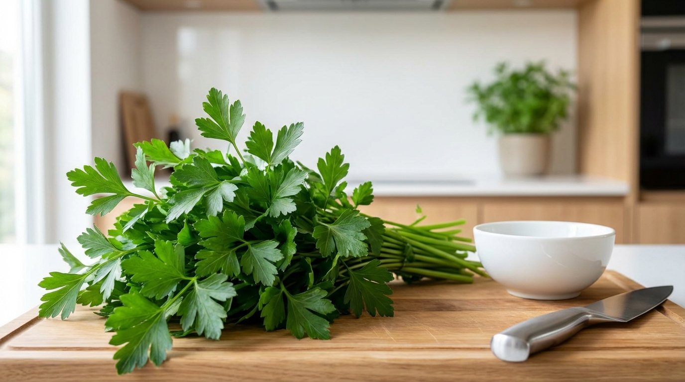 ontdek de verborgen gezondheidsvoordelen van peterselie en waarom dit groene kruid veel meer is dan alleen een garnering vol vitamines en antioxidanten